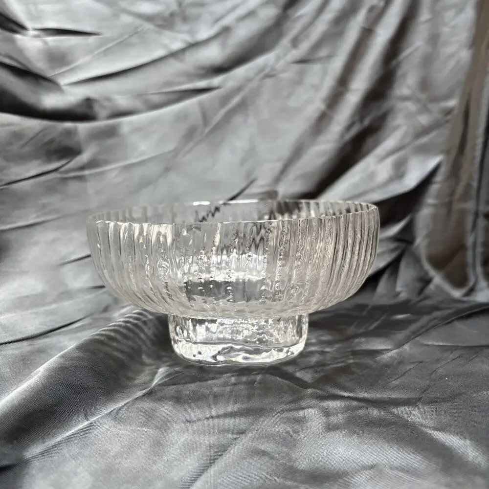 Crystal Bowl By Rosenthal Studio Line Crystal Footed Bowl 5.5